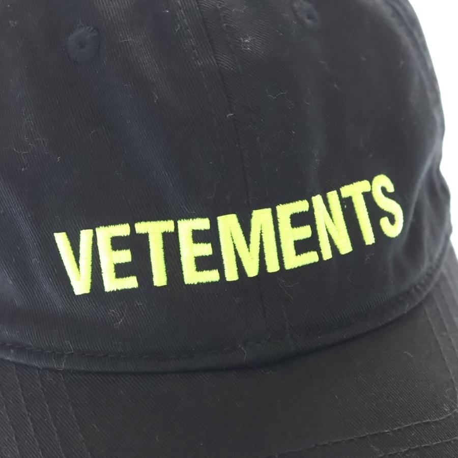 VETEMENTS（ヴェトモン） 22SS Iconic Logo Cap アイコニックロゴ 刺繍 