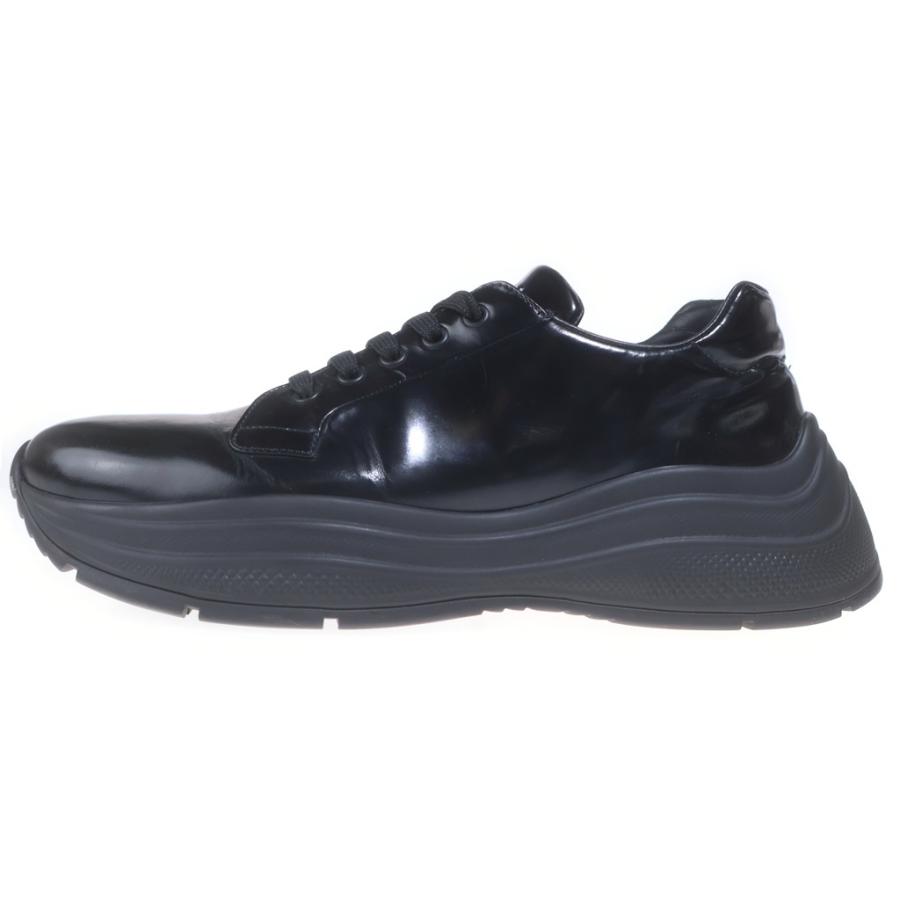 PRADA（プラダ） 19AW ブラッシュドレザー ローカットスニーカー