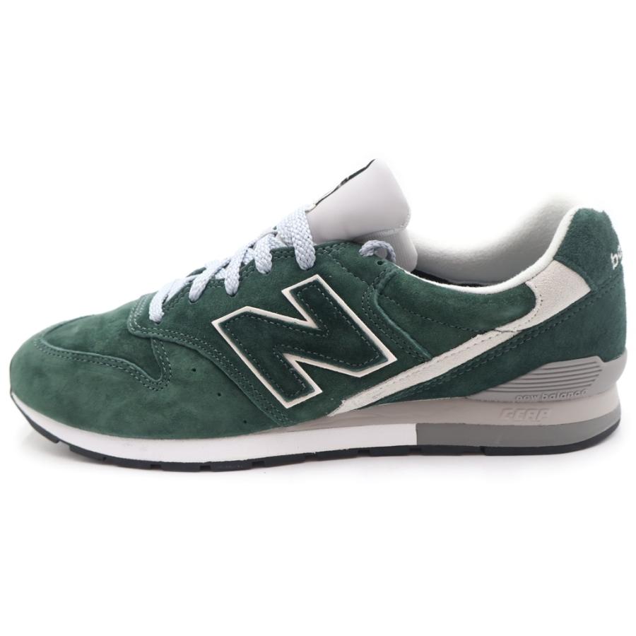 New Balance ニューバランス CM996WT2 スウェード ローカットスニーカー US8.5/26.5cm グリーン New Balance（ニューバランス） CM996WT2 スウェードレザー ローカット