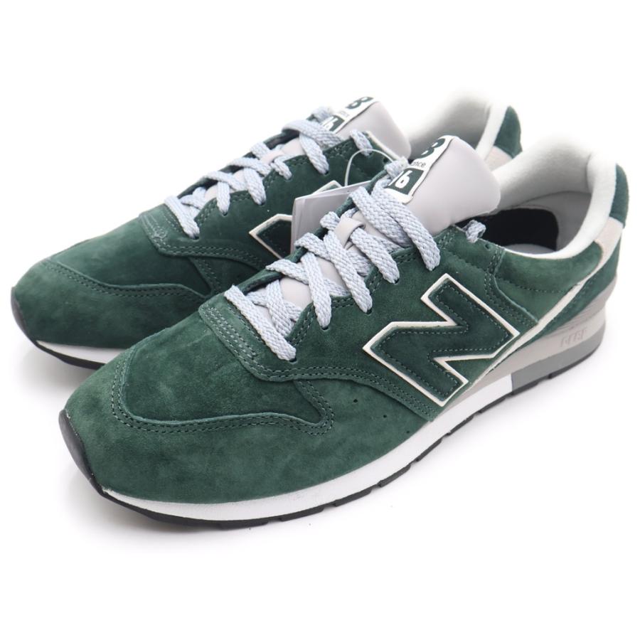 New Balance ニューバランス CM996WT2 スウェード ローカットスニーカー US8.5/26.5cm グリーン New Balance（ニューバランス） CM996WT2 スウェードレザー ローカット