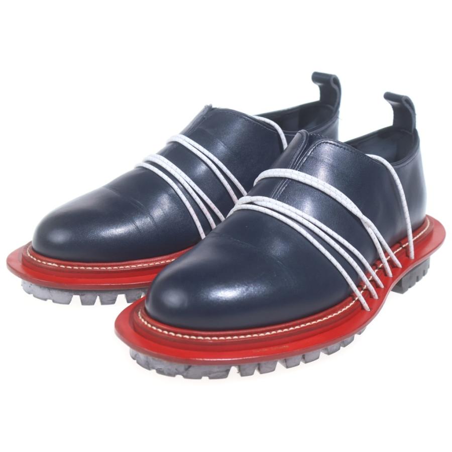 Hender Scheme エンダースキーマ UFO レザー シューズ ネイビー Hender Scheme（エンダースキーマ） UFO レザー シューズ ネイビー