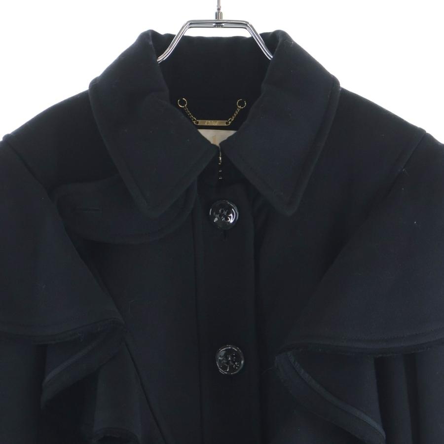 Chloe（クロエ） Cashmere Frill Coat カシミア ショルダーフリル