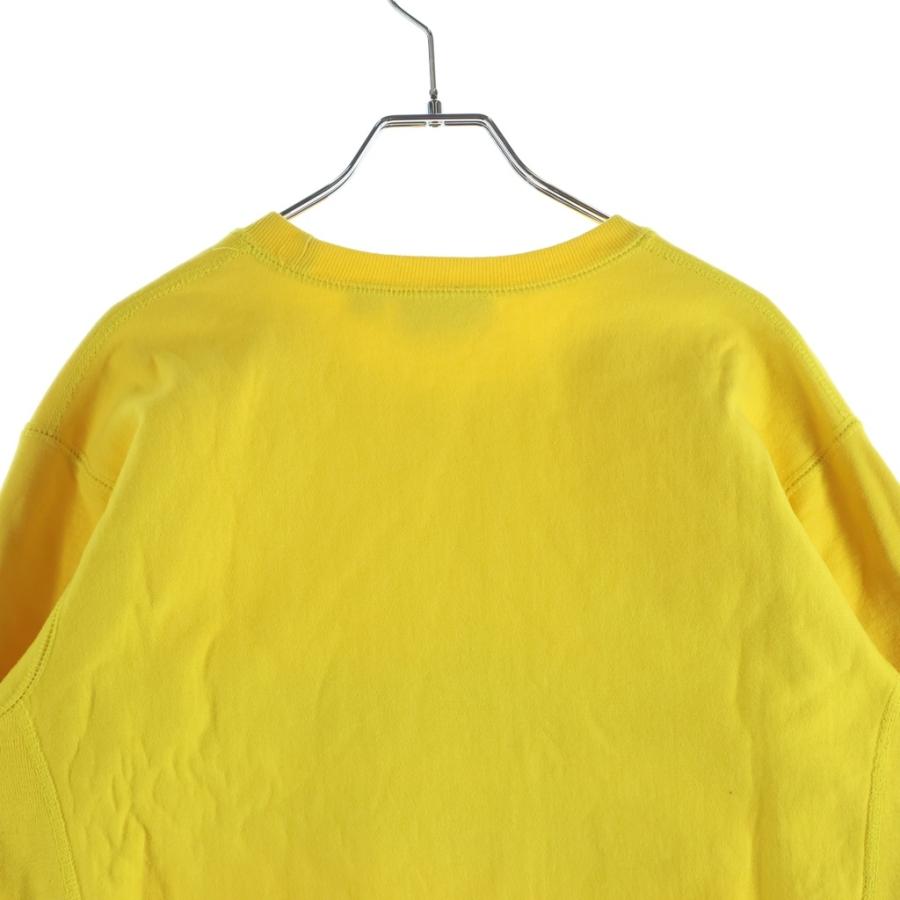 SUPREME シュプリーム 16AW Brush Script Crewneck ブラッシュスクリプト クルーネックスウェットトレーナー イエロー Supreme（シュプリーム） 16AW Brush Script Crewneck ブラッシュ