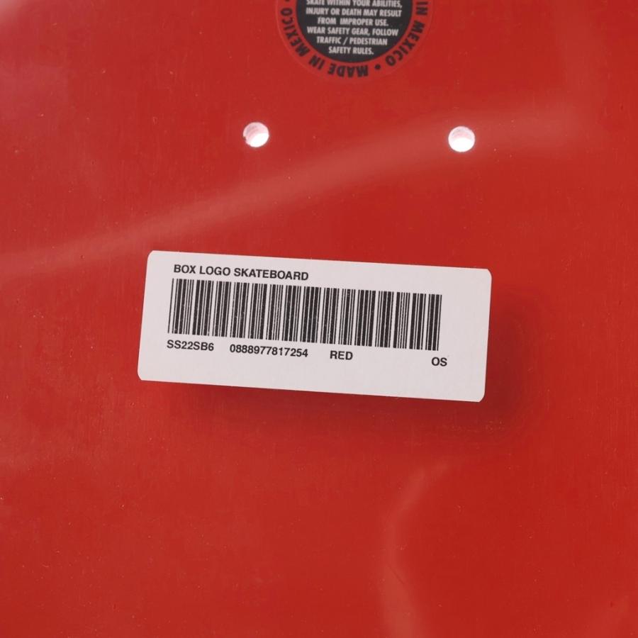 Supreme（シュプリーム） 22SS Uncut Box Logo Skateboard Deck アン