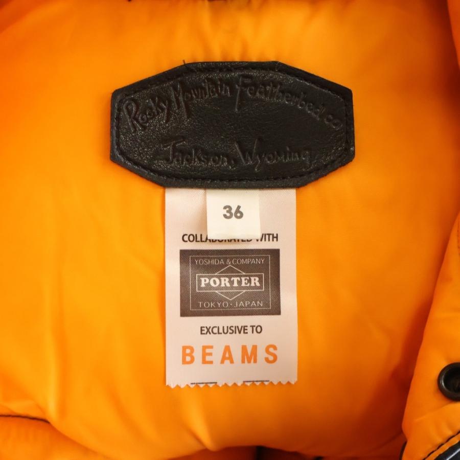 ROCKY MOUNTAIN ロッキーマウンテン ×PORTER ×BEAMS TANKER DOWN VEST