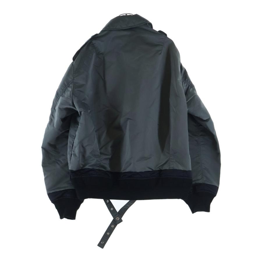 sacai（サカイ） 23AW Nylon Twill Mix Blouson ナイロン ツイル