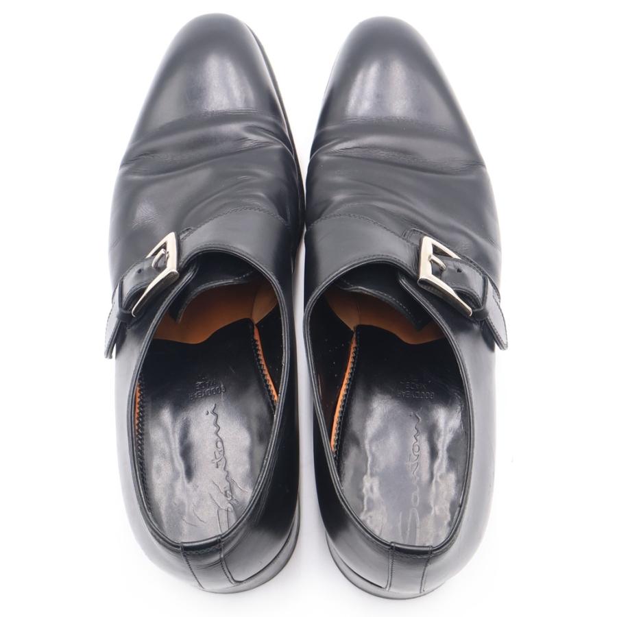 SANTONI（サントーニ） シングルモンク レザーシューズ ローファー