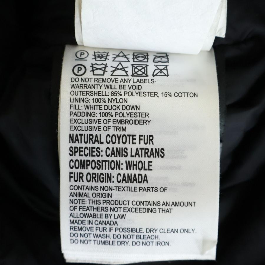 CANADA GOOSE（カナダグース） JASPER ジャスパー ファーフード付き