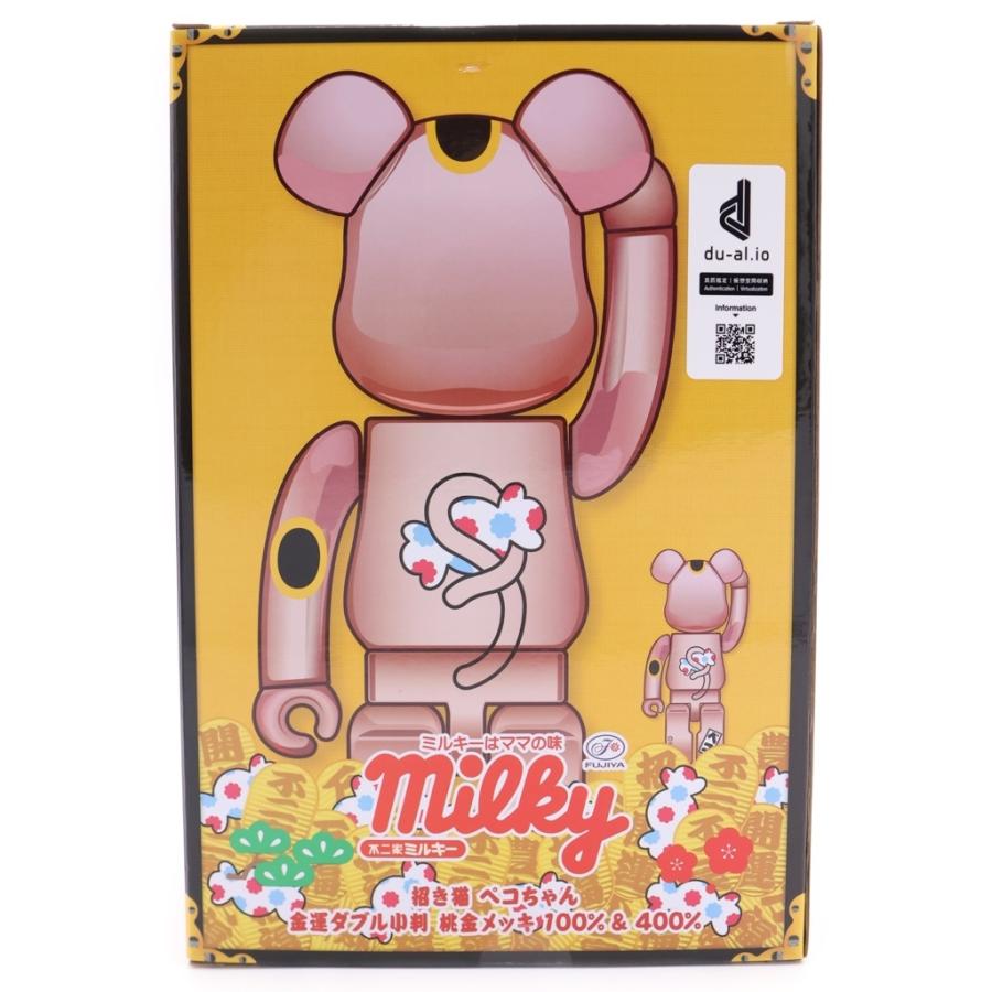 MEDICOM TOY（メディコム・トイ） ×不二家 ペコちゃん 招き猫 金運