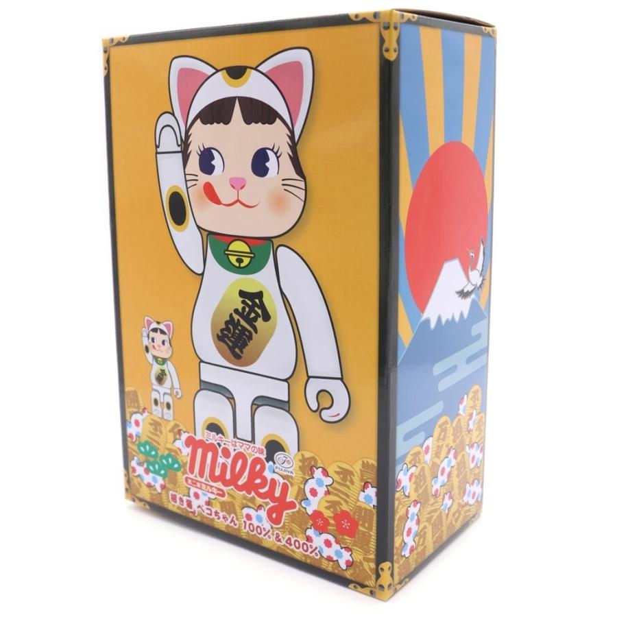 MEDICOM TOY（メディコム・トイ） ×不二家 ペコちゃん 招き猫 400%&100 