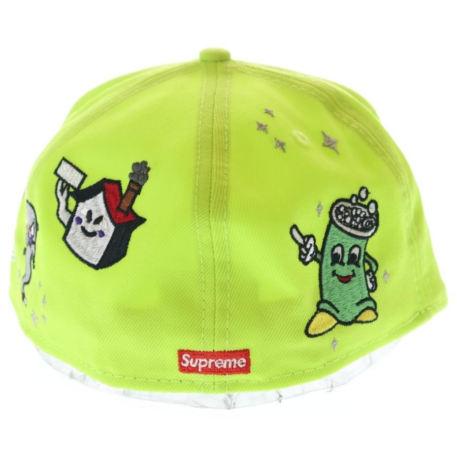 野球 supreme Sロゴ キャップ イエロー