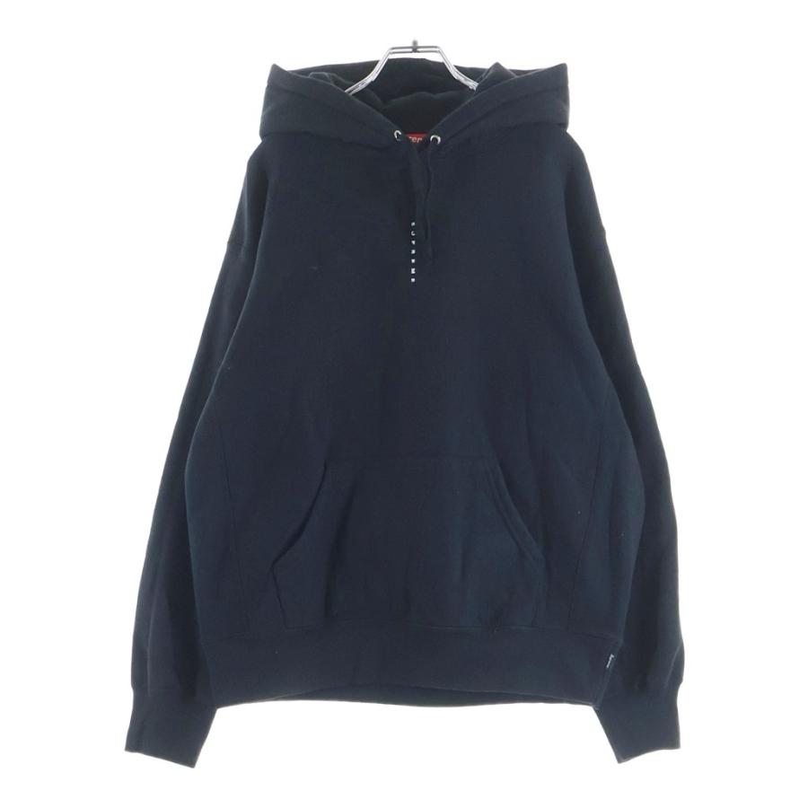 シュプリーム 19AW Micro Logo Hooded Sweatshirt マイクロロゴプルオーバーパーカー メンズ L Supreme（シュプリーム） 19AW Micro Logo Hooded Sweatshirt プル