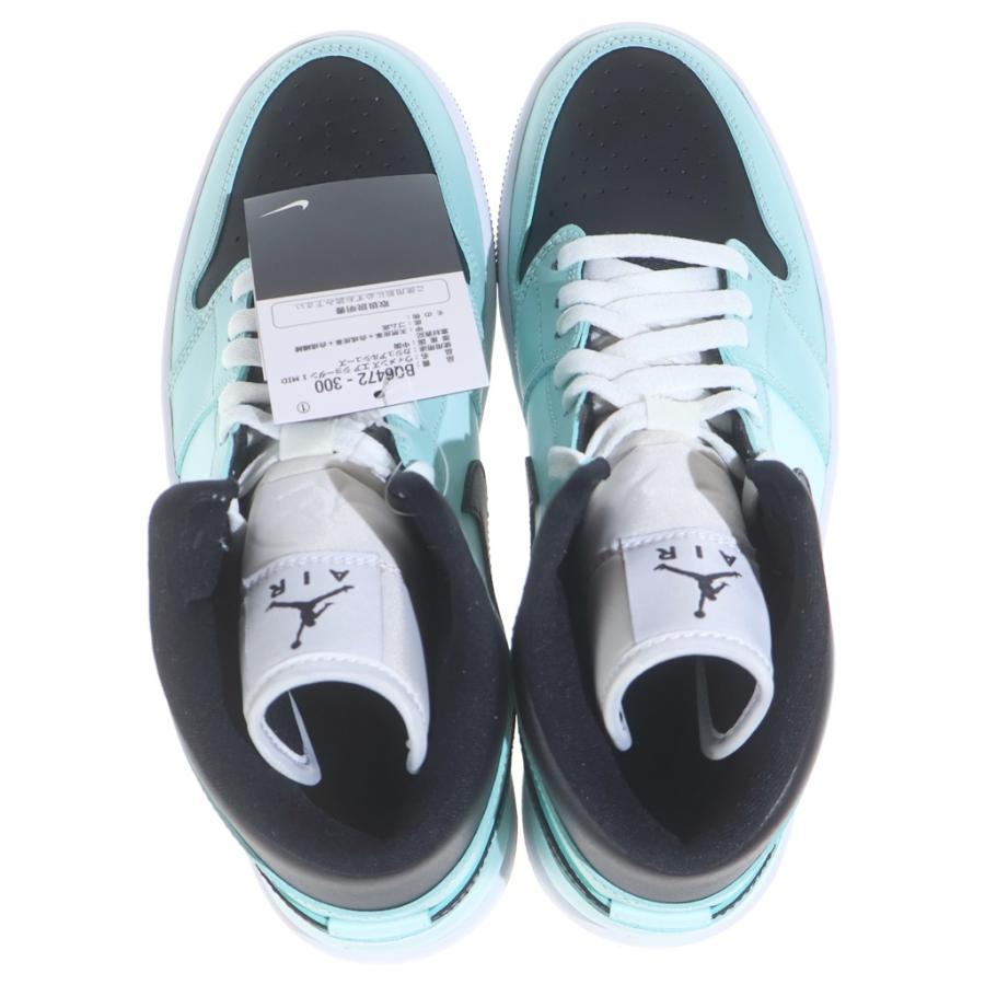 NIKE（ナイキ） Women's Air Jordan 1 Mid Aqua Blue ウィメンズ エア
