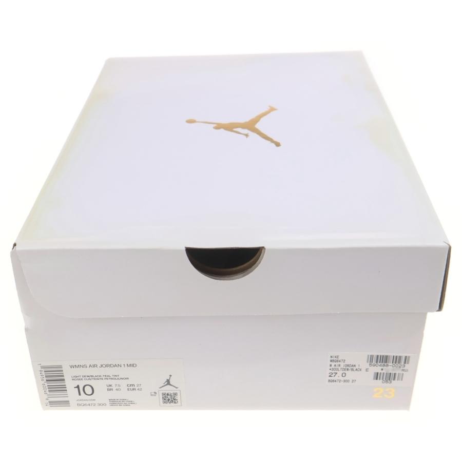 NIKE（ナイキ） Women's Air Jordan 1 Mid Aqua Blue ウィメンズ エア