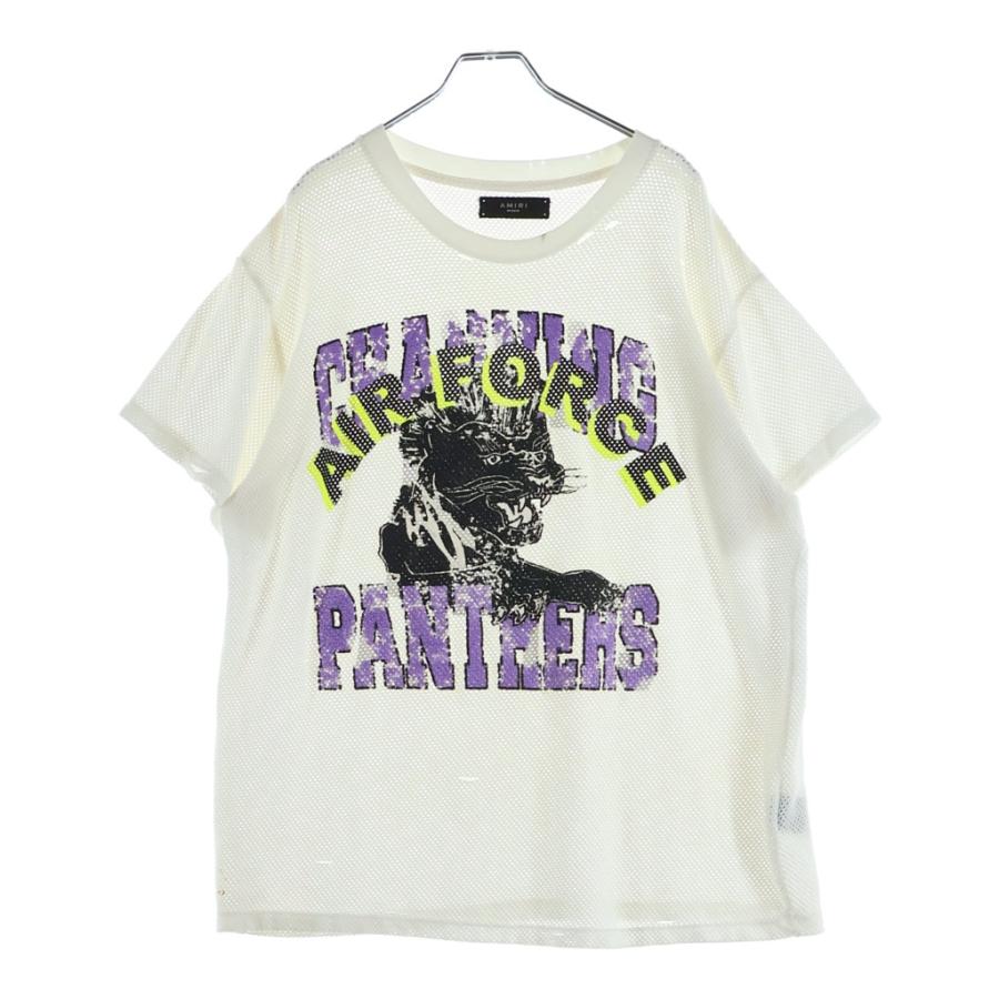 XL AMIRI ラメプリント AMIRI（アミリ） Panther Print Mesh パンサープリント メッシュ半袖T