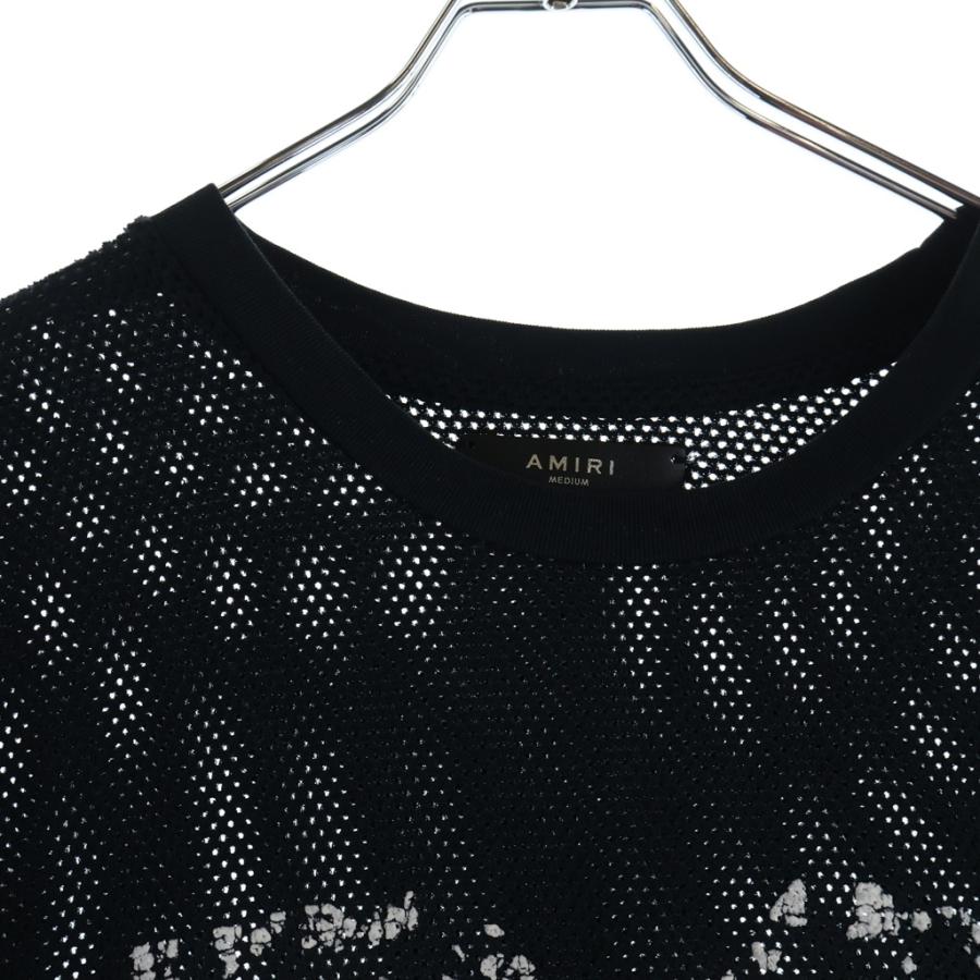 AMIRI（アミリ） 18SS 22ナンバリング メッシュ 半袖Tシャツカットソー 