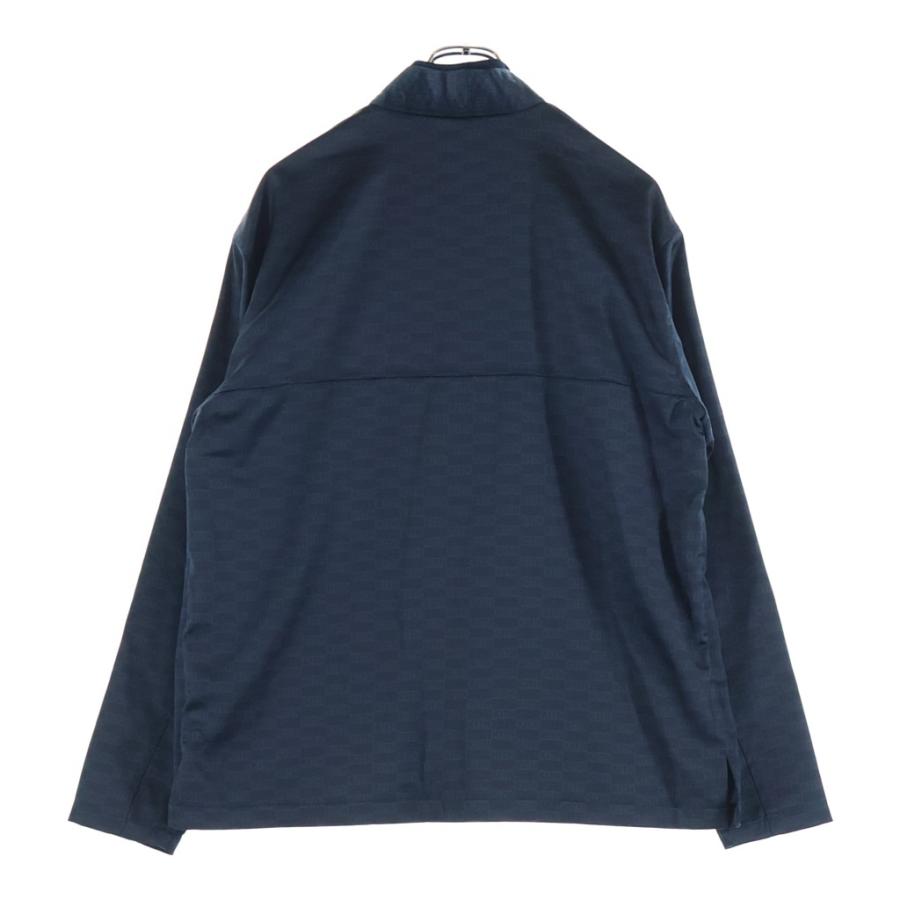 KITH キス 20AW ×MLB New York Yankees Sport GI Jacket ニューヨークヤンキース モノグラム 総柄 スポーツ ジャージ ジャケット ネイビー KITH（キス） 20AW ×MLB New York Yankees Sport GI Jacket