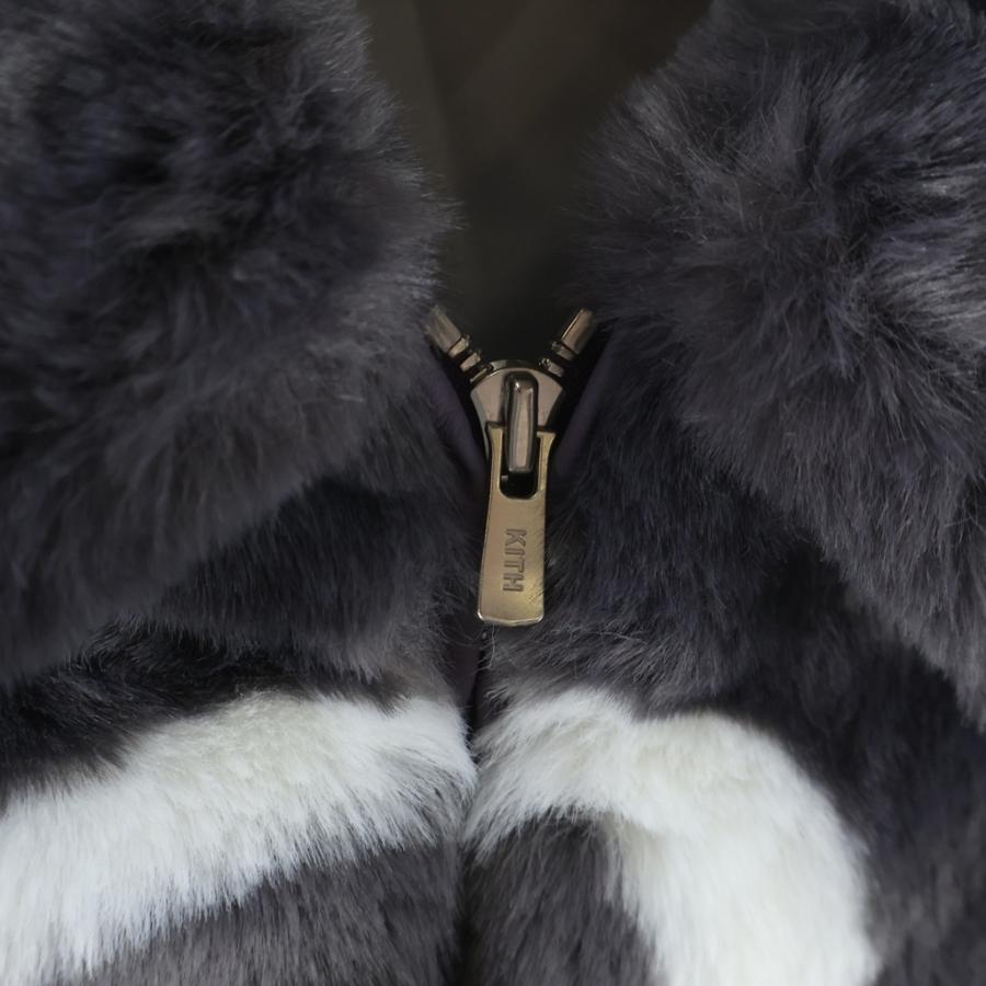 KITH（キス） 21AW Faux Fur Coaches Jacket ジップアップ ファー