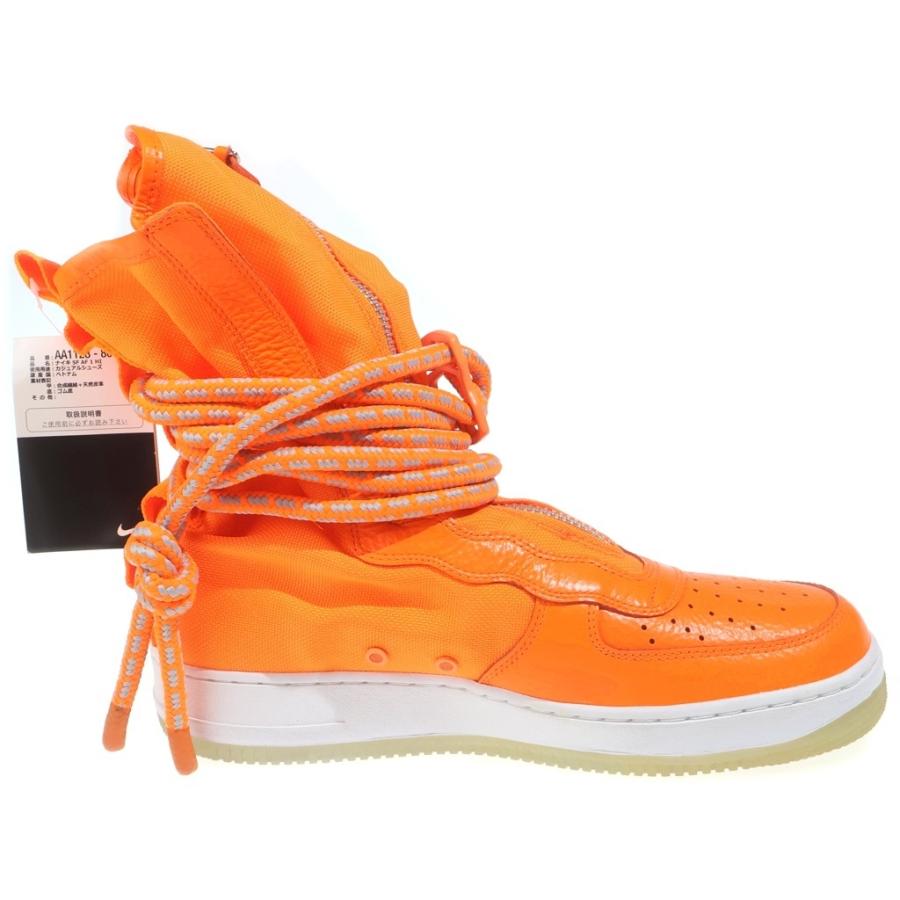 NIKE（ナイキ） SF AIR FORCE 1 HIGH Total Orange SF AA1128-800 エア 