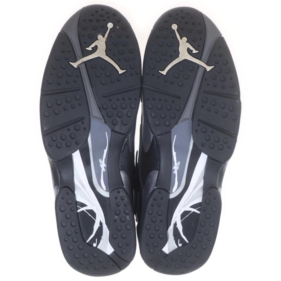 NIKE ナイキ AIR JORDAN 8 Retro Chrome 305381-003 エアジョーダン8 レトロ クローム ハイカットスニーカー ブラック US11/29cm NIKE（ナイキ） AIR JORDAN 8 Retro Chrome 305381-003 エアジョーダン