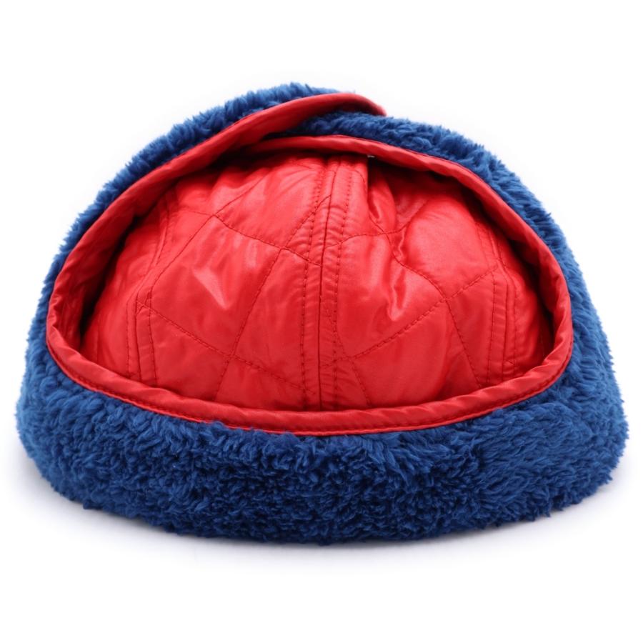 SUPREME シュプリーム 16AW Quilted Earflap Camp Cap キルティング イヤーフラップ キャンプ キャップ 帽子 レッド/ブルー Supreme（シュプリーム） 16AW Quilted Earflap Camp Cap キルティング