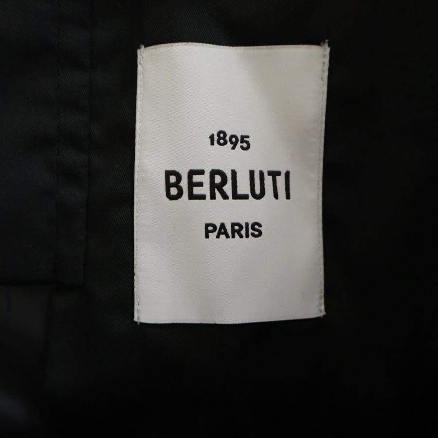 Berluti（ベルルッティ） ウール スラックスパンツ ネイビー