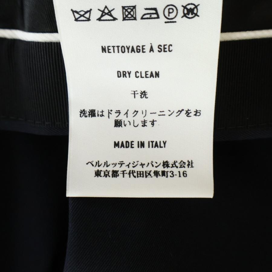 Berluti（ベルルッティ） ウール スラックスパンツ ネイビー
