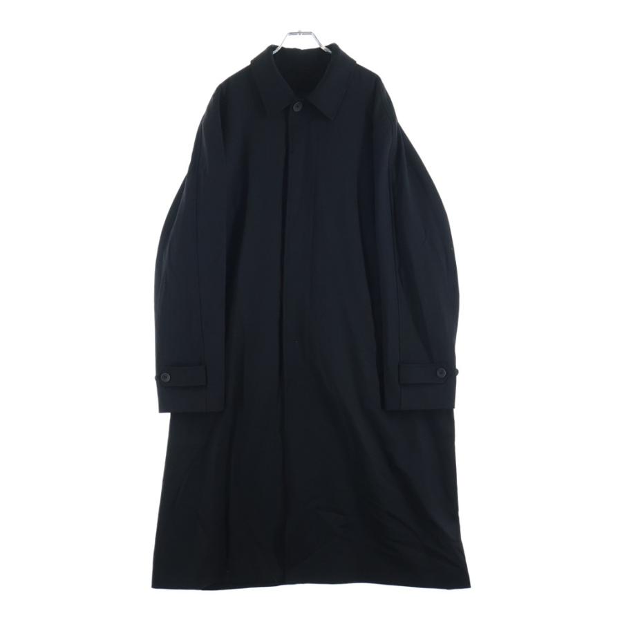 HERNO（ヘルノ） フライフロント ウール ステンカラー ロングコート