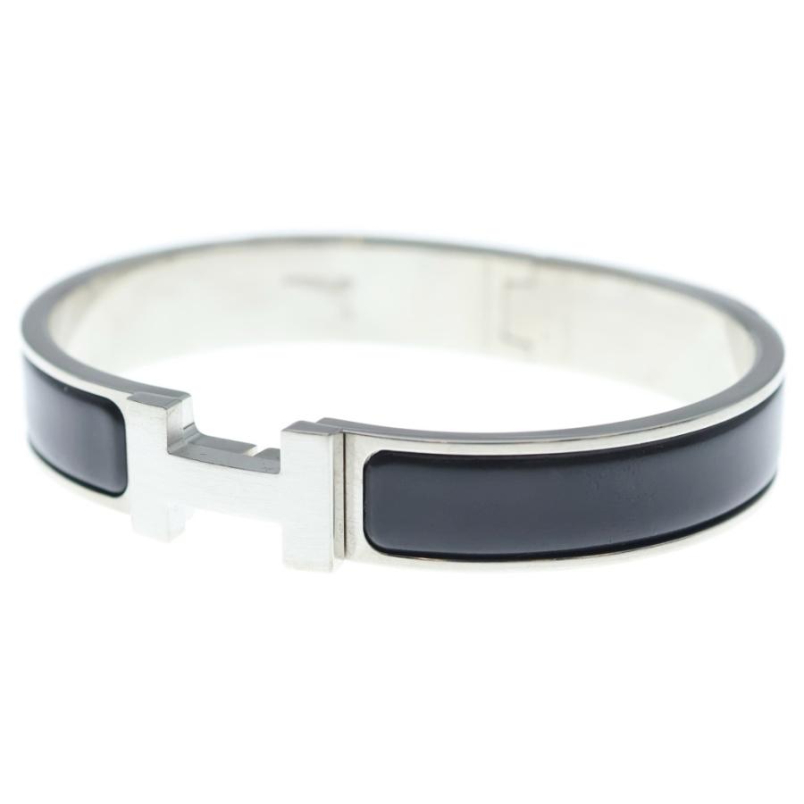 HERMES（エルメス） クリックH ロゴ エナメル バングル ブレスレット