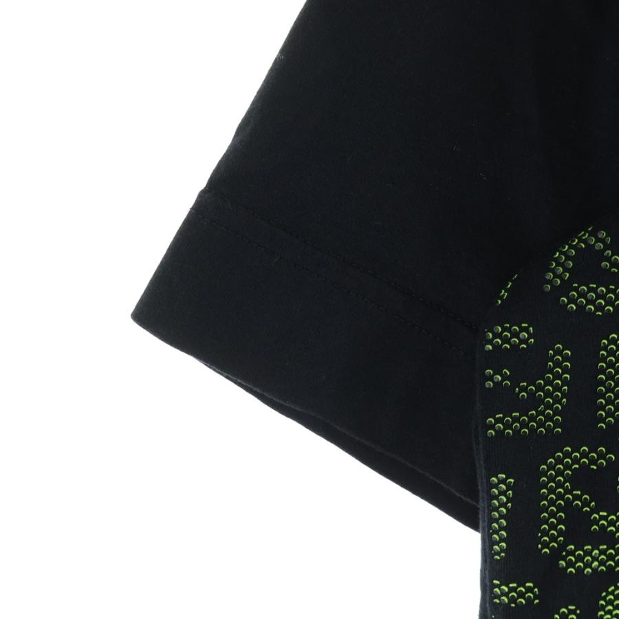FENDI（フェンディ） ズッカ総柄 オーバーサイズ半袖Tシャツ ブラック