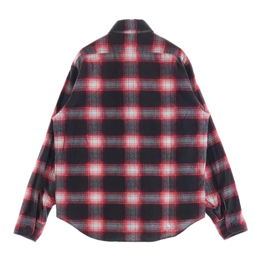 未使用新品　Subculture アイボリーチェック 長袖シャツ SUBCULTURE サブカルチャー 24SS OMBRE CHECK SHIRT オンブレ チェック