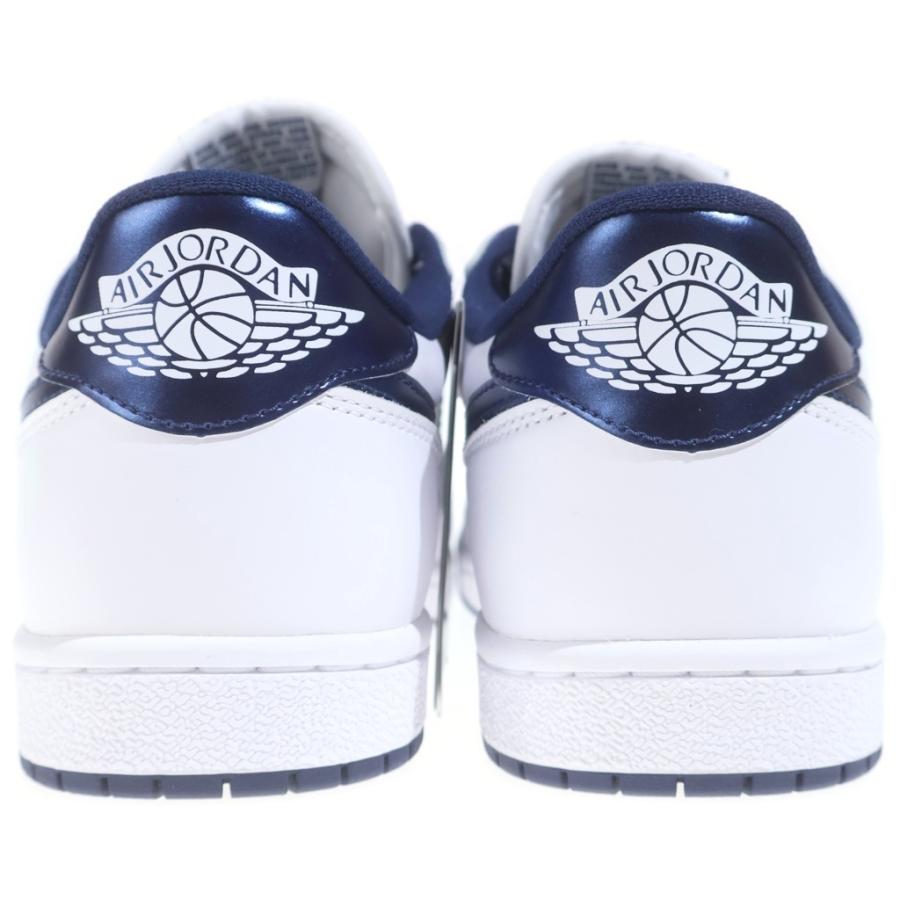 NIKE（ナイキ） AIR JORDAN 1 LOW 85 METALLIC BLUE FB9933-141 エア
