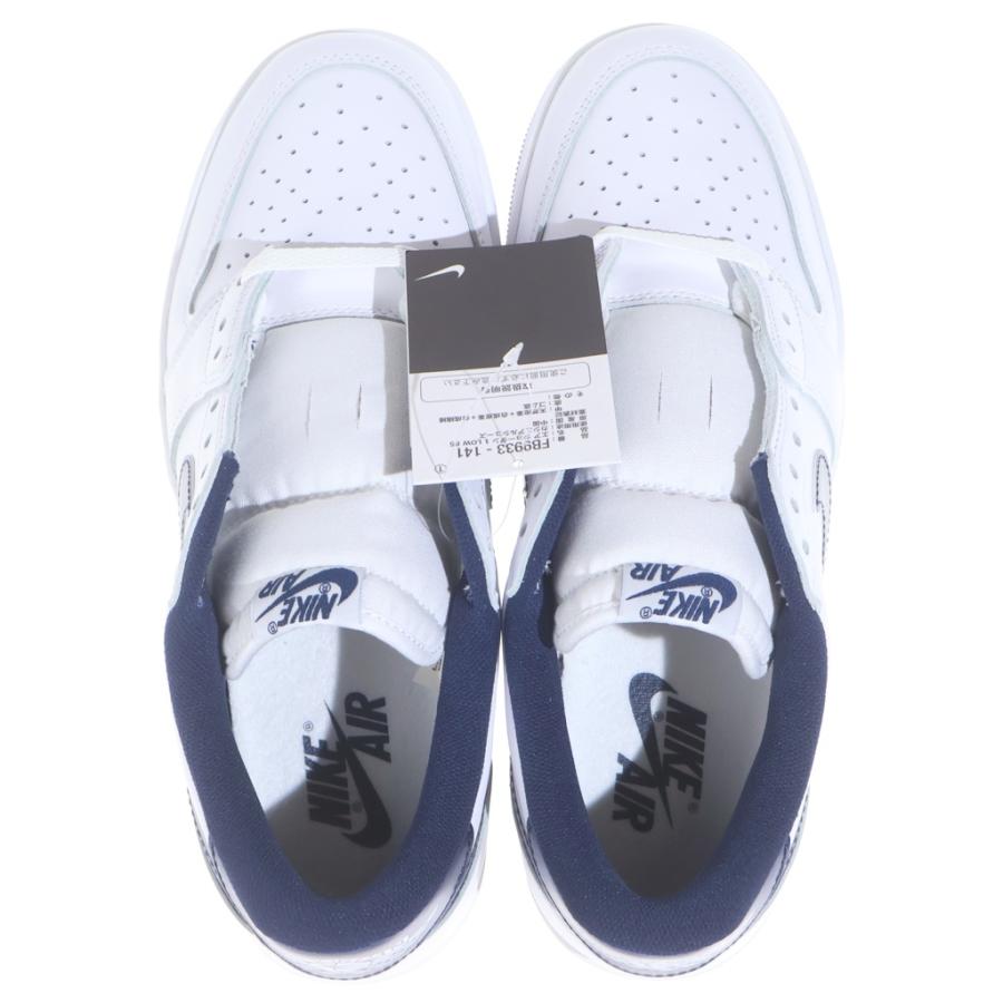 NIKE（ナイキ） AIR JORDAN 1 LOW 85 METALLIC BLUE FB9933-141 エア