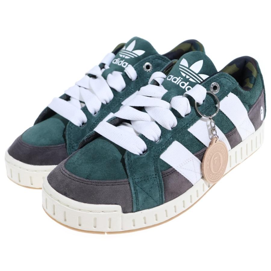 アディダス ×A BATHING APE LAWSUIT N BAPE CAMO IE6177 アベイシング エイプ ロースーツ カモ ローカットスニーカー カーキ US10/28cm adidas（アディダス） ×アベイジング エイプ LAWSUIT N BAPE CAMO