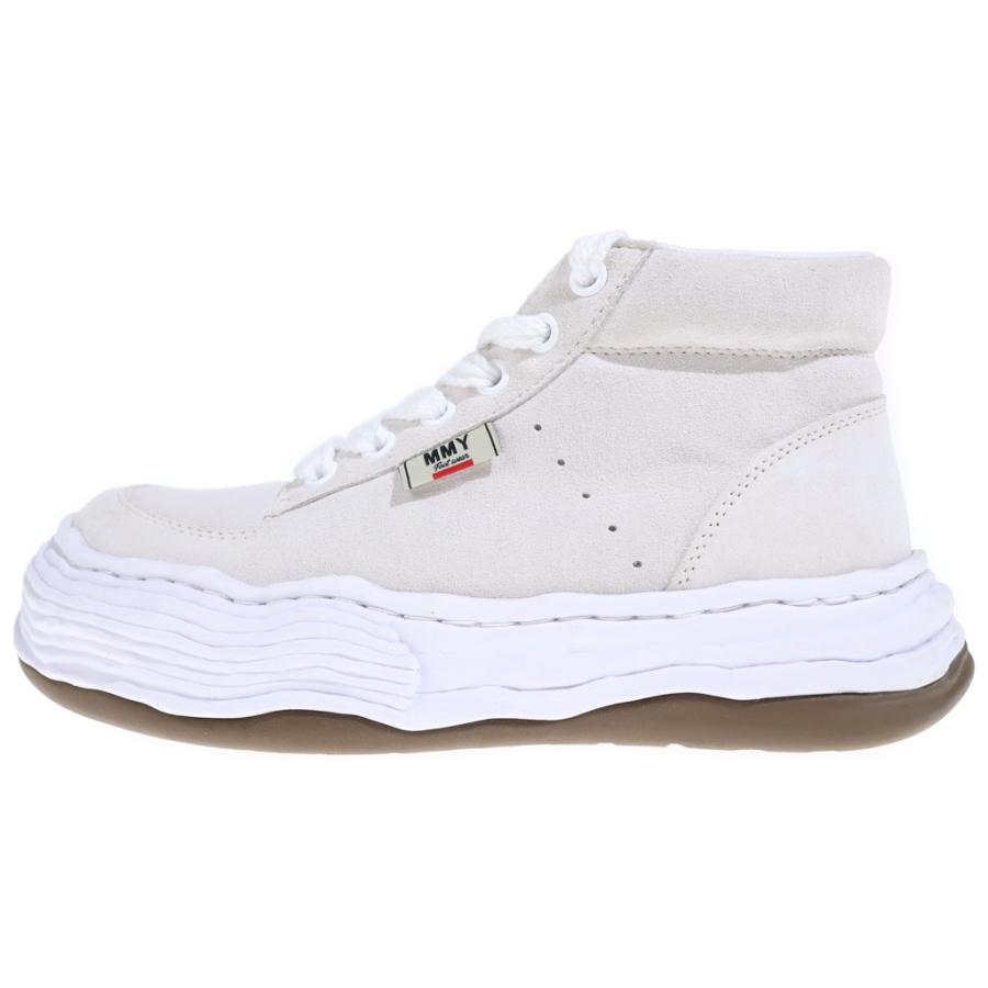 MAISON MIHARAYASUHIRO メゾンミハラヤスヒロ OLIVER SUEDE HIGH-TOP オリバー スウェード ハイカットスニーカー ホワイト A15FW701 MAISON MIHARAYASUHIRO メゾンミハラヤスヒロ OLIVER SUEDE HIGH-TOP