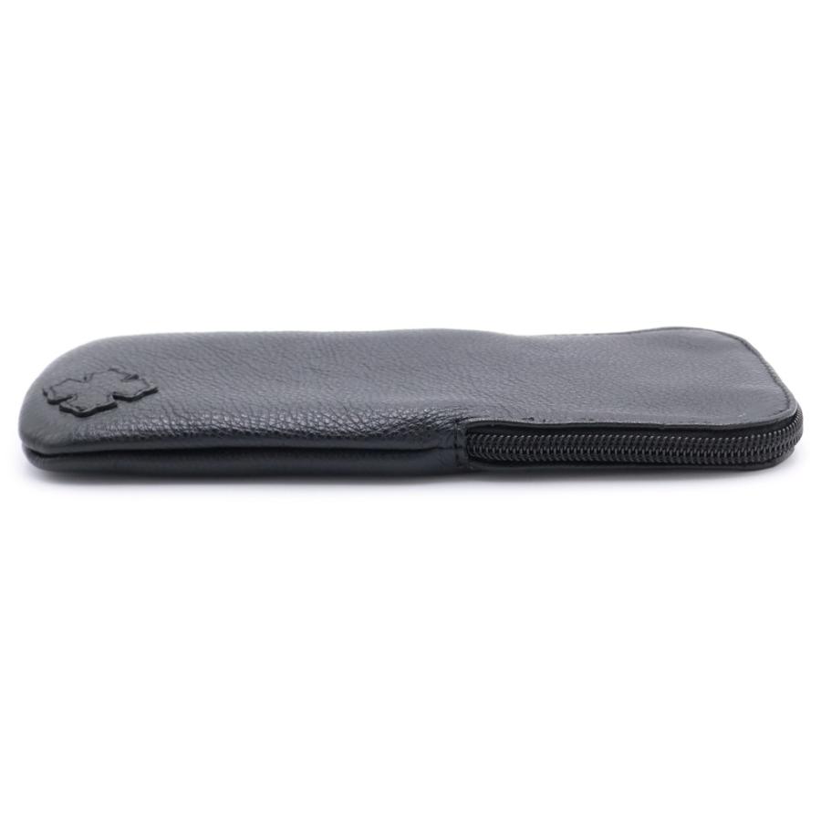 CHROME HEARTS（クロムハーツ） CASE レザー ダガージップ アイウェア