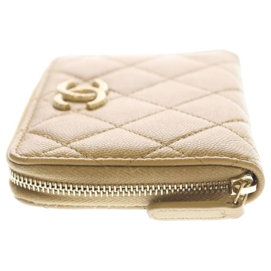 CHANEL（シャネル） ココマーク マトラッセ キャビアスキン レザー