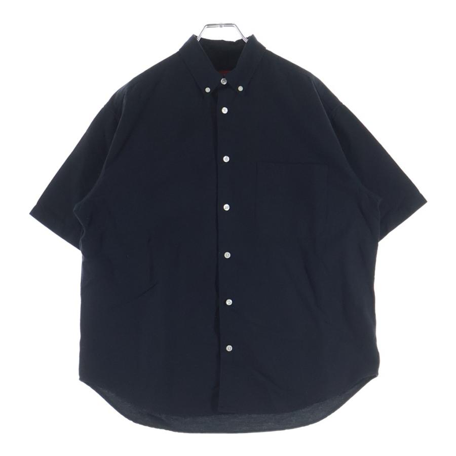 25ss SUPREME フットボールシャツ　ブラック Supreme（シュプリーム） 25SS Loose Fit Oxford Shirt ルーズフィット