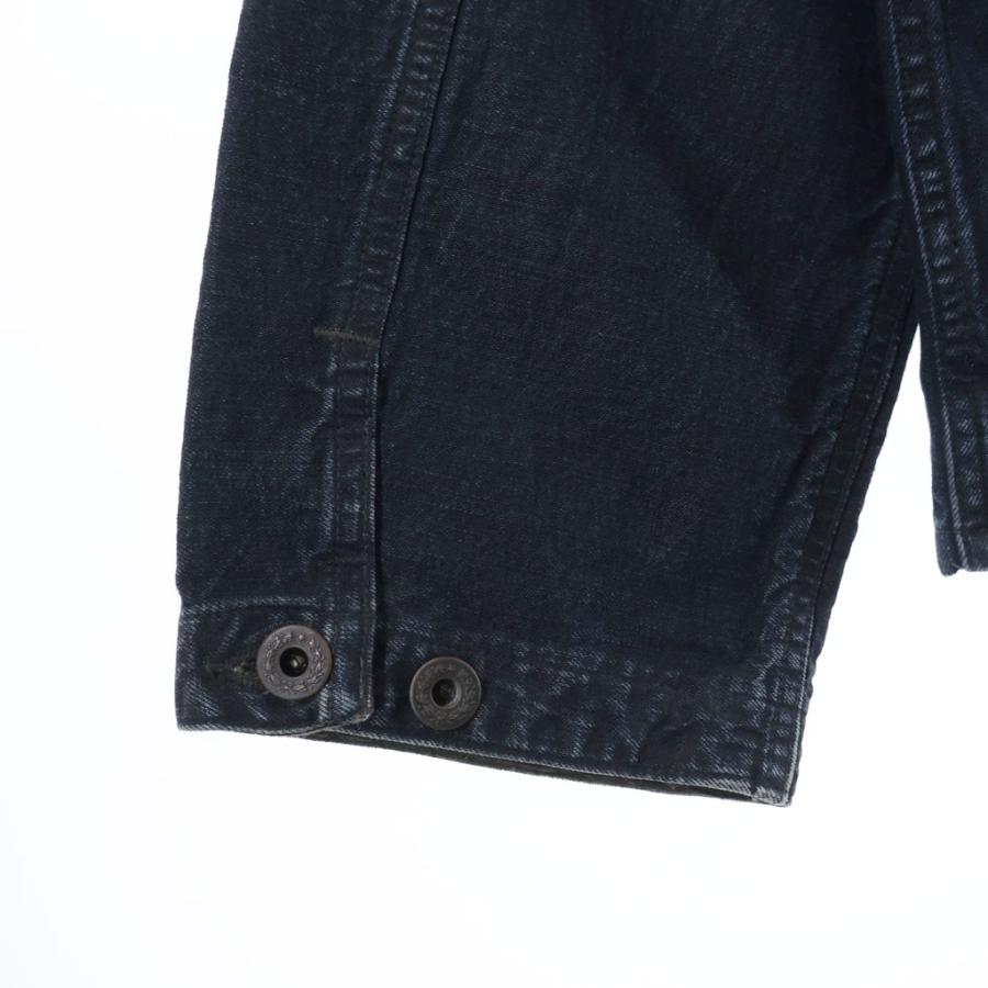 RRL ダブルアールエル Corduroy Trim Indigo Denim Shirt Jacket