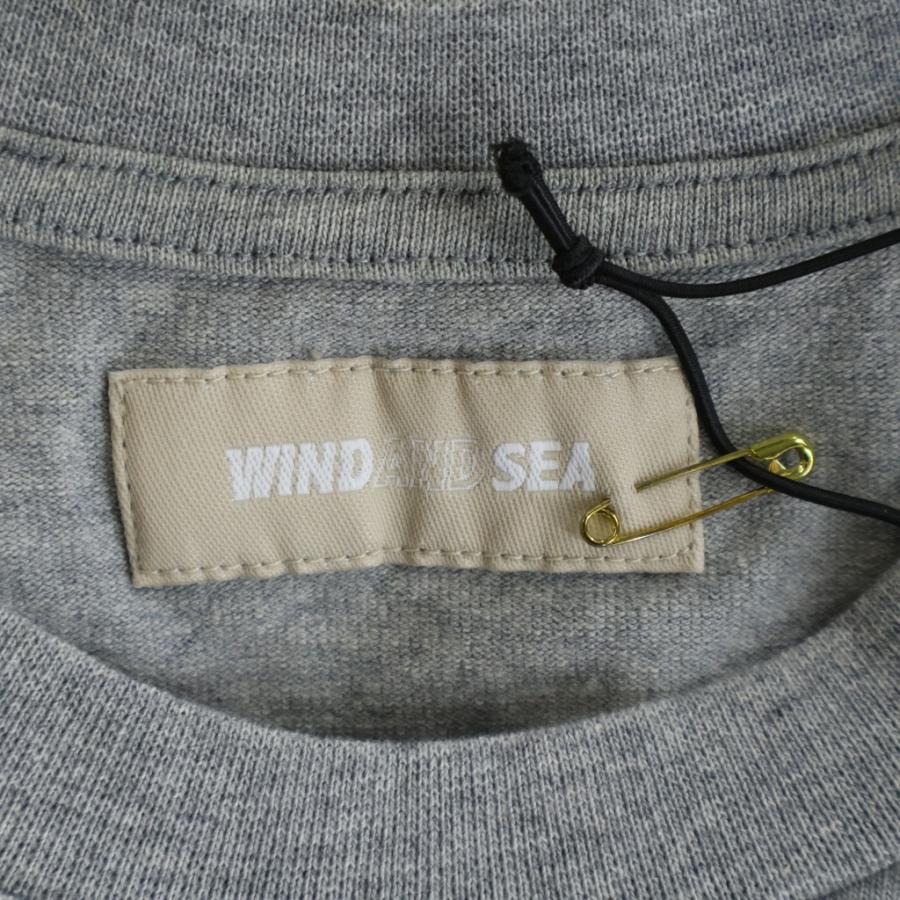 WIND AND SEA（ウィンダンシー） BALLOON L/S TEE ロゴ刺繍 バルーン