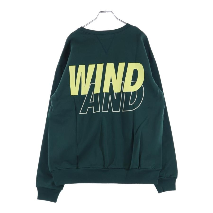 WIND AND SEA（ウィンダンシー） 23AW ロゴプリント クルーネック