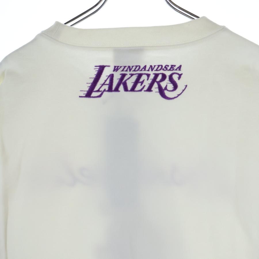 WIND AND SEA（ウィンダンシー） 23AW ×NBA レイカーズ クルーネック