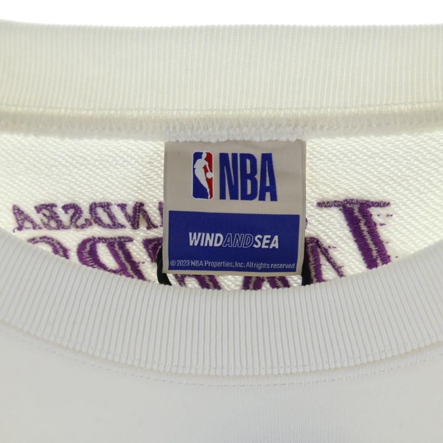 WIND AND SEA（ウィンダンシー） 23AW ×NBA レイカーズ クルーネック