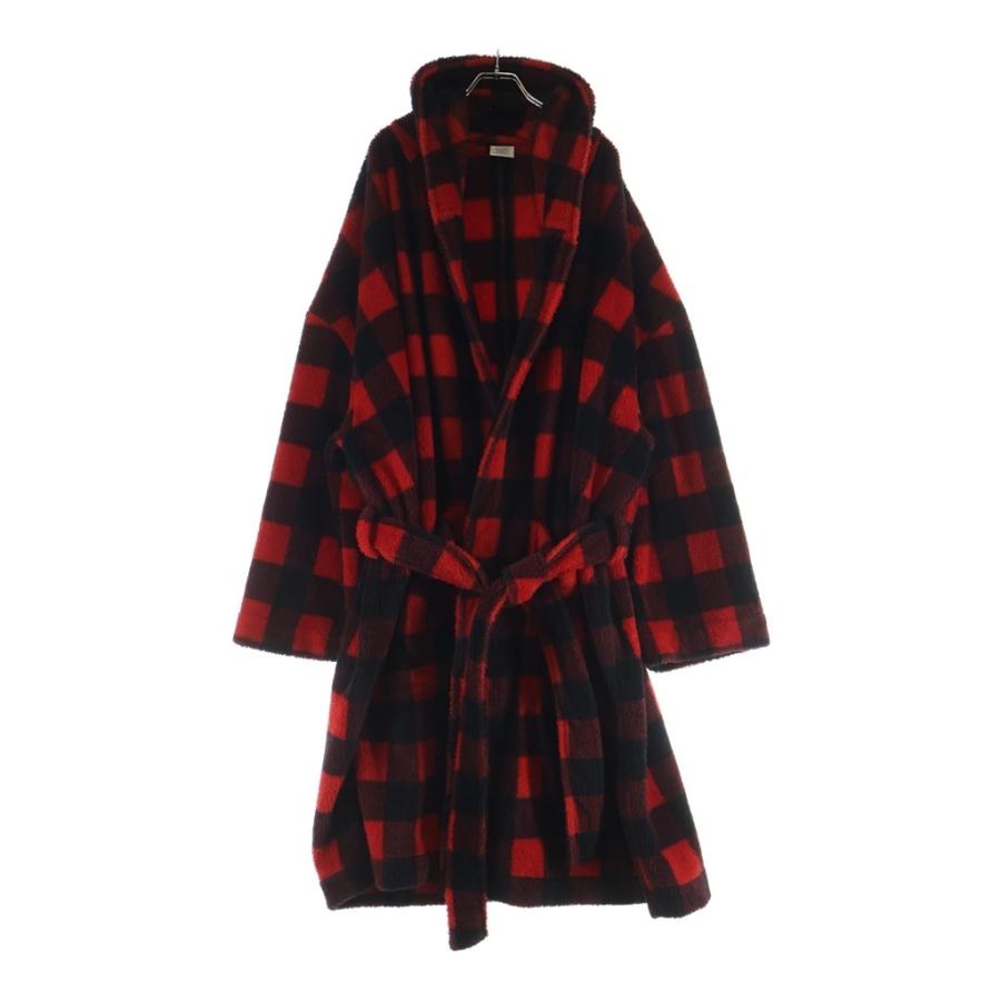VETEMENTS（ヴェトモン） 17AW Bathrobe Fleece Coat チェック柄