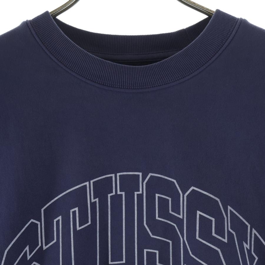 STUSSY（ステューシー） 23AW VARSITY OVERSIZED CREW フロントロゴ