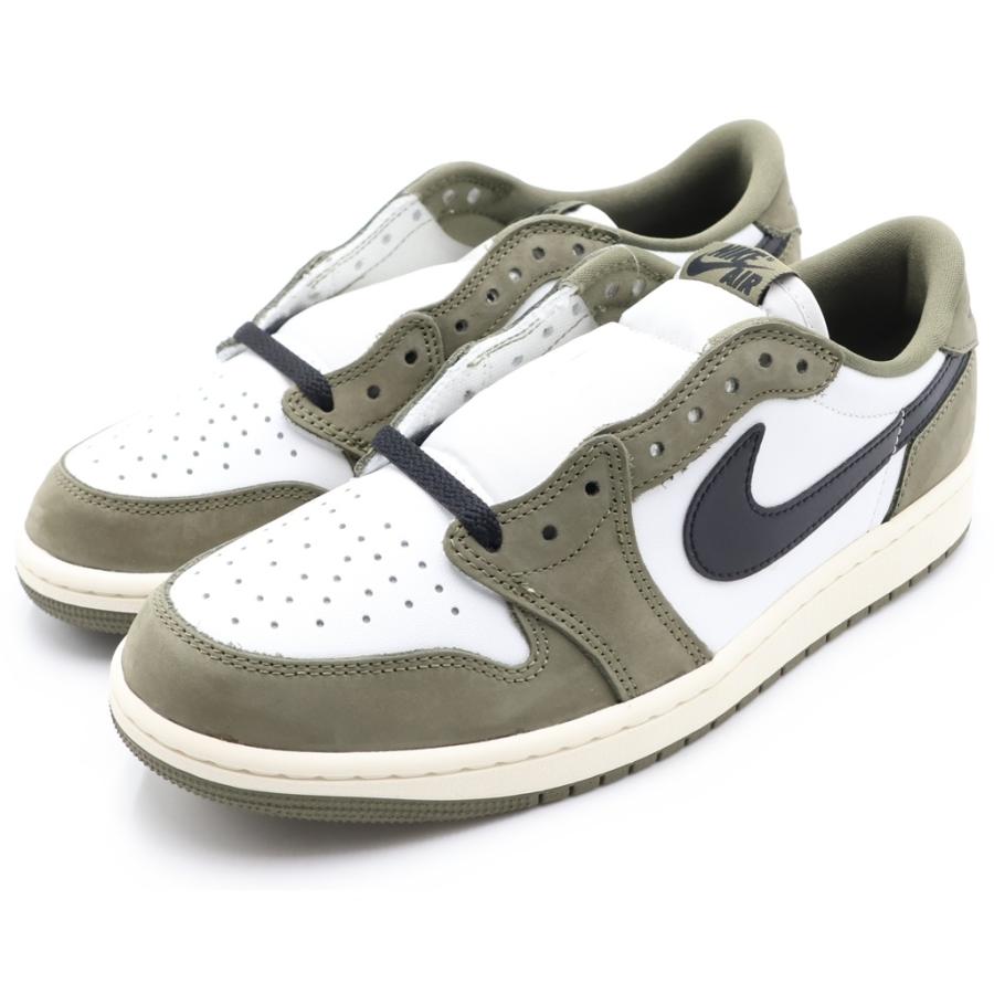 NIKE（ナイキ） AIR JORDAN 1 LOW OG MEDIUM OLIVE HQ6998-200 エア