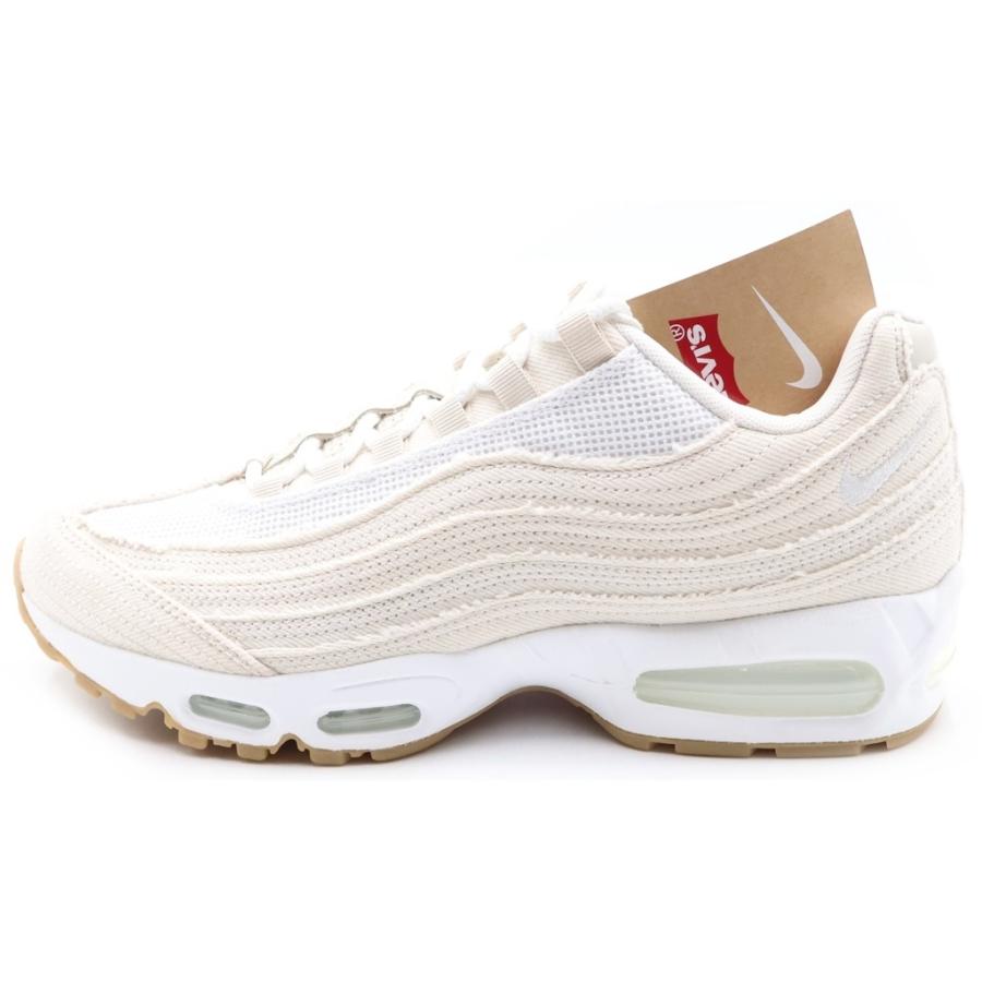 NIKE ナイキ ×LEVI'S AIR MAX 95 OG DENIM WHITE HM4743-100 リーバイス エアマックス95 デニム ローカットスニーカー ホワイト US9.5/27.5cm NIKE（ナイキ） ×LEVI'S AIR MAX 95 OG DENIM WHITE HM4743-100