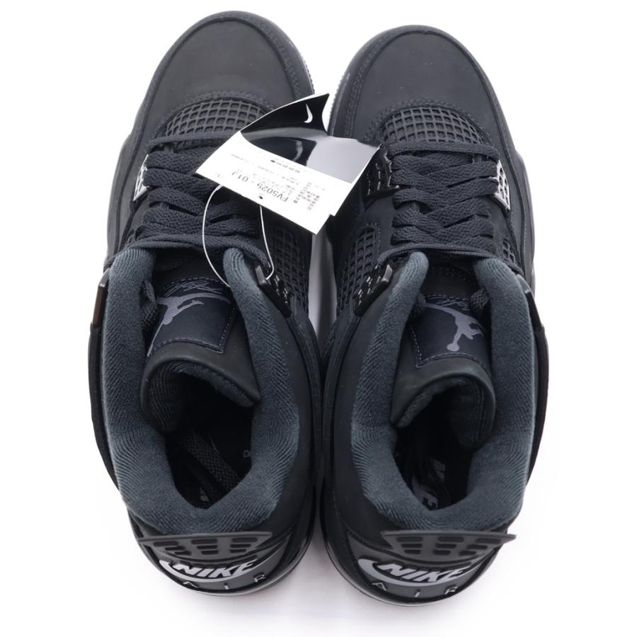 NIKE ナイキ AIR JORDAN 4 BLACK CAT FV5029‐010 エアジョーダン4 ブラックキャット ハイカットスニーカー ブラック US9.5/27.5cm NIKE（ナイキ） AIR JORDAN 4 BLACK CAT FV5029‐010 エアジョーダン4