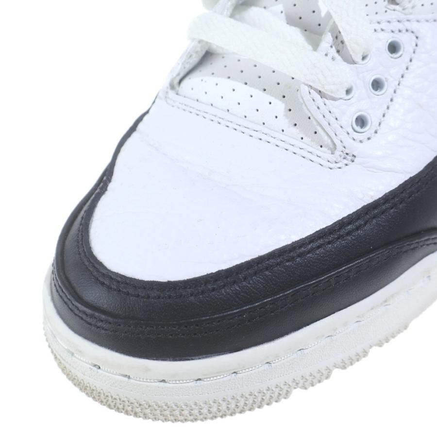 NIKE（ナイキ） ×FRAGMENT AIR JORDAN 3 WHITE/BLACK フラグメント