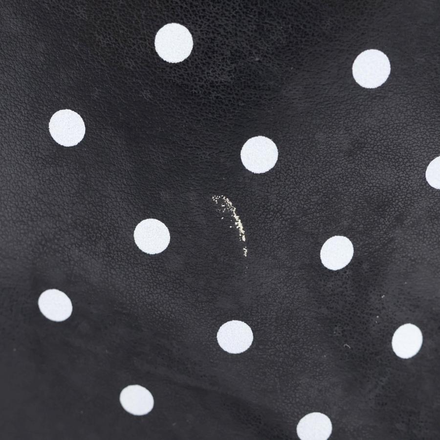 COMME des GARCONS（コムデギャルソン） ドット 総柄 フェイクレザー